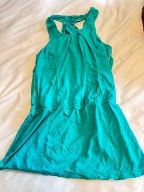 lululemon athletica Teal Tank Top Dress